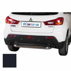 Stötfångarskydd bak Mitsubishi ASX 2017–2019 Ø63 mm (svart)