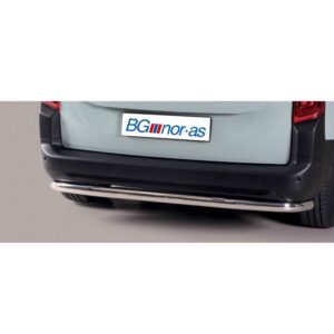 Stötfångarskydd bak, Citroën Berlingo 2018–, 63 mm, rostfri