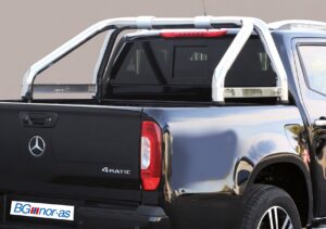 Störtbåge Mercedes X-Class 76 mm rostfri/krom