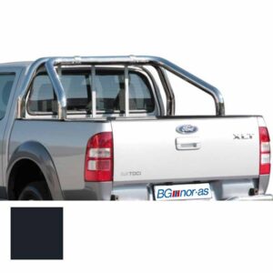 Störtbåge Ford Ranger 2007–2009 DC Ø76 mm (svart)