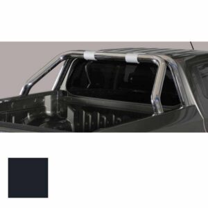 Störtbåge Mitsubishi L200 Club Cab Ø76 mm (svart)