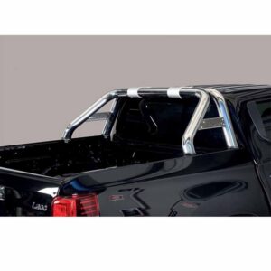 Störtbåge Mitsubishi L200 Double Cab 2015– Ø76 mm med logo