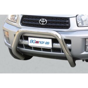 Frontbåge, Toyota Rav 4 3 dörrar 00/03, 76 mm, rostfri, EJ TÜV-GODKÄND!