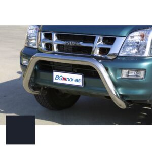 Frontbåge Isuzu D-Max 4WD Crew 3.0 2004–2006 76 mm, svart, EJ TÜV-GODKÄND
