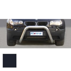 Frontbåge BMW X3 2003– Ø76 mm, svart, EJ TÜV-GODKÄND