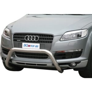 Frontbåge Audi Q7 2006– 76 mm, rostfri, EJ TÜV-GODKÄND