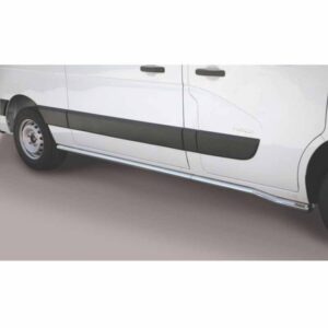 Sidoskydd / sidorör Ø63 mm Renault Master SWB L2, 2010–2019–, blank