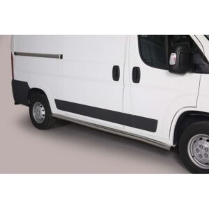 Sidoskydd / sidorör Ø63 mm Peugeot Boxer 2006– (SWB-version)