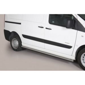 Sidoskydd / sidorör Ø63 mm Citroën Jumpy 2006–2015 (SWB-version)