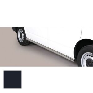 Sidoskydd / sidorör Ø63 mm VW T6 2015– (SWB), svart