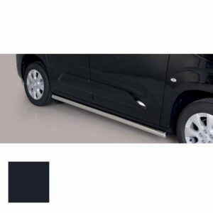 Sidoskydd / sidorör Ø63 mm Opel Combo MWB 2018– svart