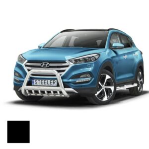 Frontbåge Hyundai Tucson 2015– Ø70 mm, svart