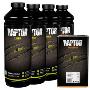 Raptor Bedliner 2K svart – 4L