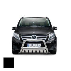 Frontbåge Mercedes V-Class 2014–2019 Ø70 mm, svart