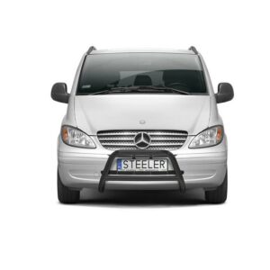 Frontbåge Mercedes Vito 2003–2010 Ø60 mm, svart