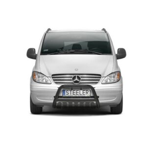 Frontbåge Mercedes Vito 2003–2010 Ø60 mm, svart
