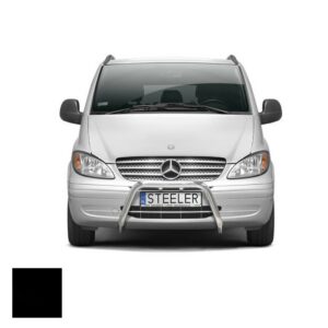 Frontbåge Mercedes Vito 2003–2010 Ø60 mm, svart
