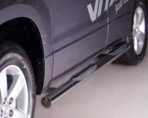 Sidorör med steg, Suzuki Grand Vitara 2006–2015, Ø70 mm