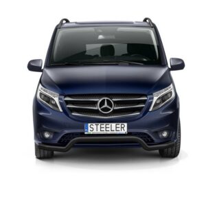 Stötfångarrör nedre, Mercedes Vito 2014–2020–, Ø70 mm, svart