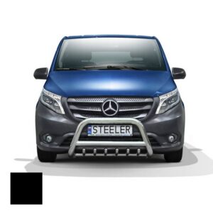 Frontbåge Mercedes Vito 2014–2020 Ø70 mm, svart