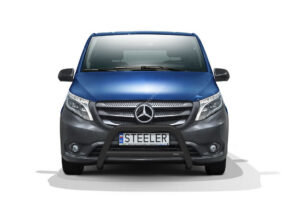 Frontbåge Mercedes Vito 2014–2020 Ø70 mm, svart