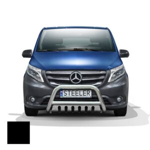 Frontbåge Mercedes Vito 2014–2020 Ø70 mm, svart
