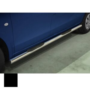 Sidosteg med steg, Mercedes Benz Vito 2014– (LWB), 70 mm, svart, 3420 mm