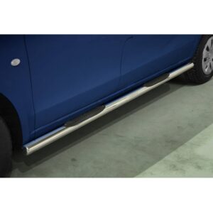 Sidosteg med steg, Mercedes Vito 2014 SWB, 70 mm, rostfritt