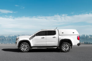 AEROKLAS GULLWING WORKSTYLE, Volkswagen Amarok D/C 2023–, (9F0) Clear White, centrallås bakdörr