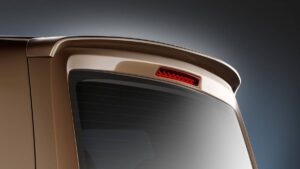 Takspoiler/Rear spoiler, Transporter T-6/T61.1 2015– svart grundmålad, 390 800