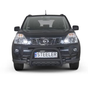 Frontbåge, Nissan X-Trail 2010–2014, Ø70 mm, svart