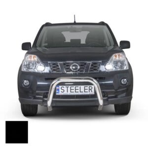 Frontbåge, Nissan X-Trail 2007–2010, Ø70 mm, svart