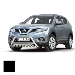 Frontbåge, Nissan X-Trail 2014–2017, Ø70 mm, svart