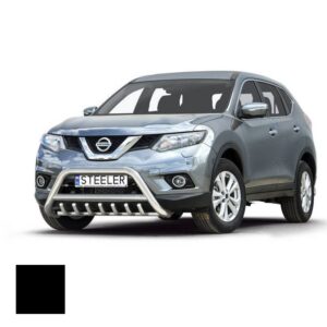 Frontbåge, Nissan X-Trail 2014–2017, Ø70 mm, svart