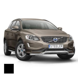 Stötfångarrör nedre, Volvo XC60 2014–2017, Ø60 mm, svart