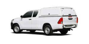 WORKMAN flakkåpa, Toyota Hilux Revo Extended-Cab 2016–, White 040