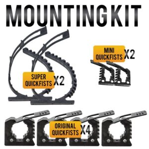 QUICK FIST-klämmor, monteringssats – 90010