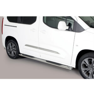 Ovalt sidorör med steg Toyota Proace City Verso 2019– (SWB)