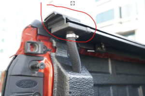 Reservdel bakre nedre/övre plugg M-Roller Lid för Ranger/Amarok 2023– DC