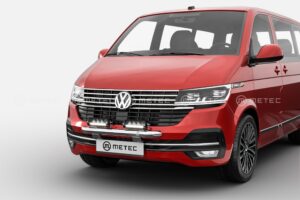 Ljusbåge Ø60 mm, polerad, VW T6.1 2019– (svart)