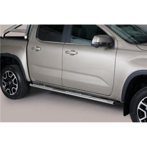 Sidosteg VW Amarok 2023– (polerad rostfri)
