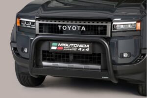 Frontbåge Toyota Prado 250, 63 mm svart