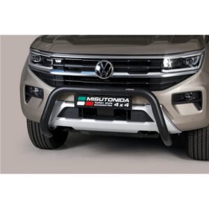 Frontbåge VW Amarok 2023– Ø76 mm, svart