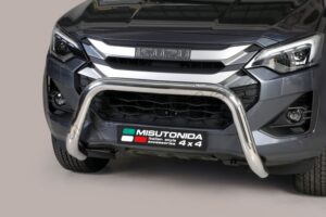 Frontbåge Isuzu D-Max 2024–, 76 mm, rostfri