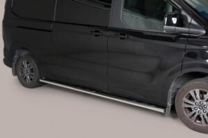 Sidosteg, ovala med steg, Ford Transit Custom 2024–, L2 (rostfri)
