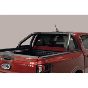 Störtbåge, Ford Ranger 2023–, svart, 76 mm